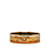Hermès Pulseira de traje de pulseira de esmalte largo Hermes Lions de ouro Dourado Metal  ref.1228380