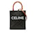 Céline Bolso satchel Celine Mini Triomphe Vertical Cabas en negro Cuero  ref.1228385