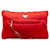 Red Prada Tessuto Bomber Clutch Bag Cloth  ref.1228392