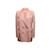 Autre Marque Light Pink Blazer Issimo lined-Breasted Blazer Size US S/M Silk  ref.1228420