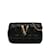 Sac bandoulière en cuir matelassé noir Versace Virtus V  ref.1228443