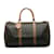 Bolso de viaje Dior en forma de panal marrón Castaño Cuero  ref.1228458