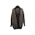 Black & Gold Brunello Cucinelli Virgin Wool & Cashmere Cardigan Size US M  ref.1228482