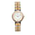 Hermès Reloj Clipper dorado Hermes de dos tonos Acero  ref.1228494