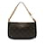 Brown Louis Vuitton Monogram Pochette Accessoires Baguette Leather  ref.1228496
