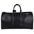Louis Vuitton Noir Epi Leather New Version Keepall 45 Black Cloth  ref.1228528