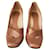 Gucci dress shoes Beige Silk  ref.1228535