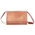 MCM sac en cuir verni pochette sac à bandoulière abricot sac à bandoulière look reptile Cuir vernis  ref.1228536