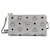 MCM Mini Crossbody Belt Bag Silver LogoPrint Small Shoulder Bag Belt Bag Silvery  ref.1228552