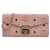 Borsa a portafoglio a tracolla MCM Tracy Borsa a tracolla pochette rosa cipria stampa logo  ref.1228571