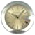 Reloj de mesa GUCCI Reloj de mesa marrón crema con caja Juego completo de relojes  ref.1228578