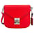 MCM Leather Shoulder Bag Patricia Shoulder Bag Red Blue Bag Crossbody Bag  ref.1228579