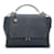 MCM Leather Handle Bag Shoulder Bag Black Gold Handbag Bag  ref.1228580