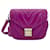 MCM Patricia Leather Shoulder Bag Violet Purple Bag Shoulder Bag Quilted Dark purple  ref.1228587
