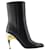 Seal Ankle Boots - Alexander McQueen - Calfskin - Black Leather Pony-style calfskin  ref.1228601