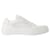 Deck Sneakers – Alexander McQueen – Kalbsleder – Weiß Kalbähnliches Kalb  ref.1228609