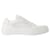 Zapatillas Deck - Alexander McQueen - piel de becerro - Blanco Cuero  ref.1228609