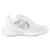 Sprint Runner Sneakers - Alexander Mcqueen - Leather - White/silver Pony-style calfskin  ref.1228636