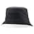 Sombrero de pescador con reverencia baja - Alexander McQueen - Poliéster - Negro/Blanquecino  ref.1228639