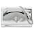 Bolso bandolera pequeño con calavera - Alexander McQueen - Piel - Plata Metálico Cuero Becerro  ref.1228656
