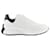 Sprint Runner Sneakers - Alexander Mcqueen - Leather - White/Black Pony-style calfskin  ref.1228674