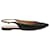 Gianvito Rossi Slingback-Flats aus schwarzem Leder  ref.1228678