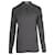 Prada Tie Detail Knit Sweater in Grey Cashmere Wool  ref.1228679