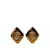 Boucles d'oreilles clip Chanel CC Boucles d'oreilles en métal en bon état Doré  ref.1228719