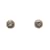 Chanel CC Stud Earrings Golden Metal  ref.1228721