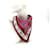 MCM Bandana Sciarpa Sciarpa da donna Cotone Viola Rosa Oro LogoStampa Multicolore  ref.1228739