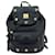 MCM Vintage Cordão Mini Mochila Mochila X-Small Black Bag Bag Preto Couro  ref.1228756
