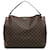 Louis Vuitton Brown Damier Ebene Graceful MM Leather Cloth Pony-style calfskin  ref.1228778
