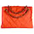Borsa a tracolla Chanel in nylon trapuntato arancione Panno  ref.1228800
