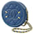 Borsa a tracolla rotonda in filigrana CC blu caviale Chanel Pelle  ref.1228827