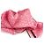 Yves Saint Laurent YSL Bandana Bufanda Mujer Algodón Rosa Rosa Gris Flor - vista 2