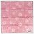 Yves Saint Laurent YSL Bandana Bufanda Mujer Algodón Rosa Rosa Gris Flor - vista 5