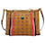 MCM Shoulder Bag Handle Bag Medium Shopper Bag Crossbody Bag Stripe Logo Cognac  ref.1228891