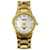 MCM Reloj de pulsera Reloj de pulsera Reloj de pulsera Reloj de pulsera Reloj de pulsera de acero chapado en oro de fabricación suiza unisex Gold hardware  ref.1228897