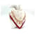 MCM Bandana Sciarpa Sciarpa da donna Cotone Bianco Rosso Oro Lettera LogoStampa Multicolore  ref.1228916