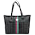 MCM Top Zip Shopper Bag Bolso con asa Negro Logotipo mediano  ref.1228921