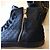 Sneaker Louis Vuitton Stellar in pelle e scamosciato nero - vista 9