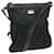 BURBERRY Nova Check Shoulder Bag Nylon Black Auth 64656  ref.1229017