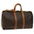 Louis Vuitton Monogram Keepall 50 Boston Bag M41426 LV Auth 64451 Cloth  ref.1229022