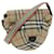 BURBERRY Nova Check Shoulder Bag Nylon Beige Auth 63139A  ref.1229040