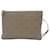 MCM Leather Crossbody Pouch Pochette Taupe Brown LogoPrint Clutch Shoulder Bag  ref.1229109