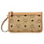 MCM Visetos Etui Pochette Mini Bag Cosmetic Bag Small Ivory Bag Clutch  ref.1229114