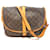 Louis Vuitton Saumur 35 Monogramma-VI882 Marrone Pelle  ref.1229127