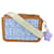 Versace petit sac messager imprimé logo Cuir  ref.1229148