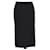 Jupe en tricot monogramme noire Louis Vuitton Soie  ref.1229151
