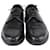 Prada Chaussures plates noires à lacets Cuir  ref.1229163